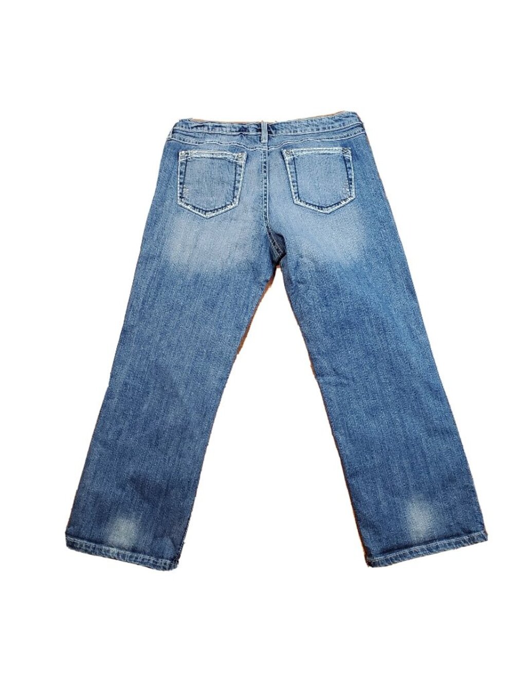 Wrangler Womens Rock 47 Ultra Low Rise Straight Leg Denim Jeans 13/14 X 26